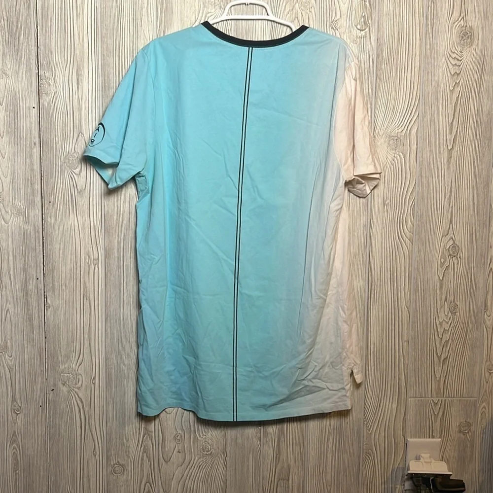 Nike Men's Sportswear Dip Dye Foam 100% Cotton T Shirt Large